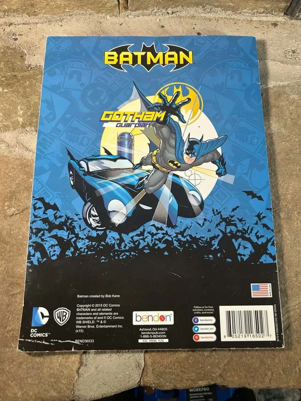 Batman coloring book 2015